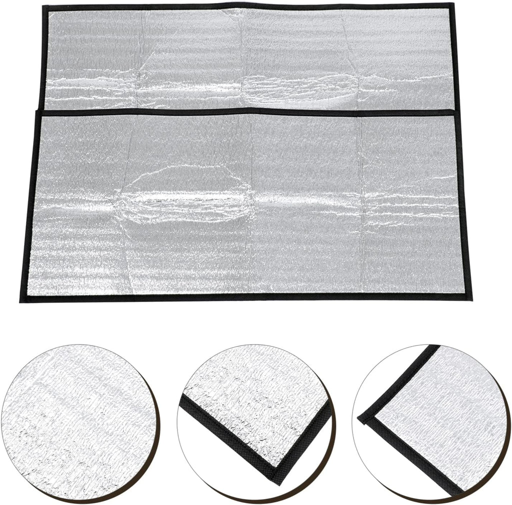 Balacoo aluminum film and pearl cotton material close up