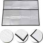 Balacoo aluminum film and pearl cotton material close up