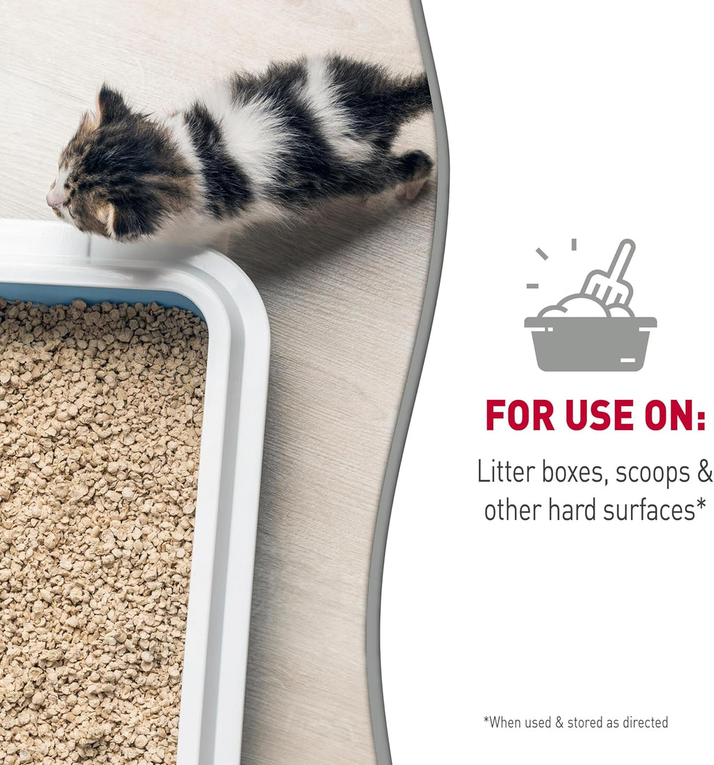 Natures Miracle litter box cleaning wipes side profile