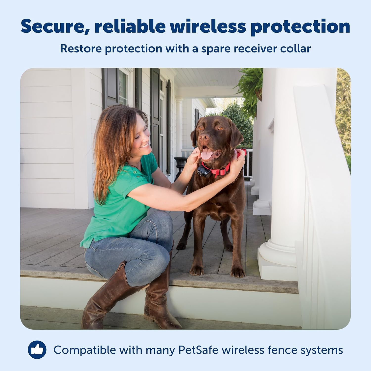 Wireless pet containment system receiver with five correction levels