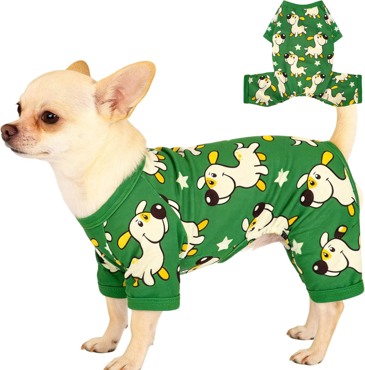 Elastic puppy jumpsuit detail Tochibabe brand