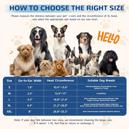 KOPBTBOY dog headphones packaging view for authentic USA imported pet care gear