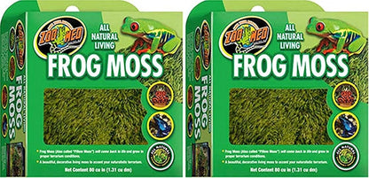 Zoo Med high moisture retention natural moss substrate for frogs and amphibians