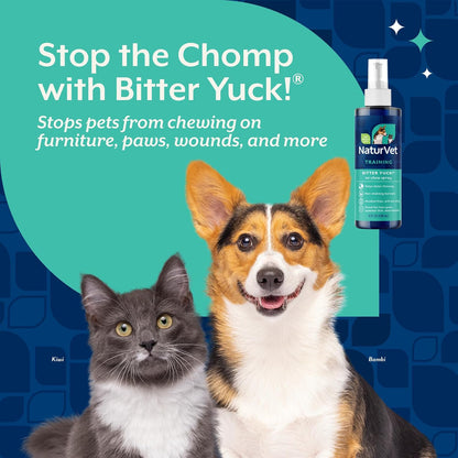 NaturVet Bitter Yuck liquid deterrent for pets