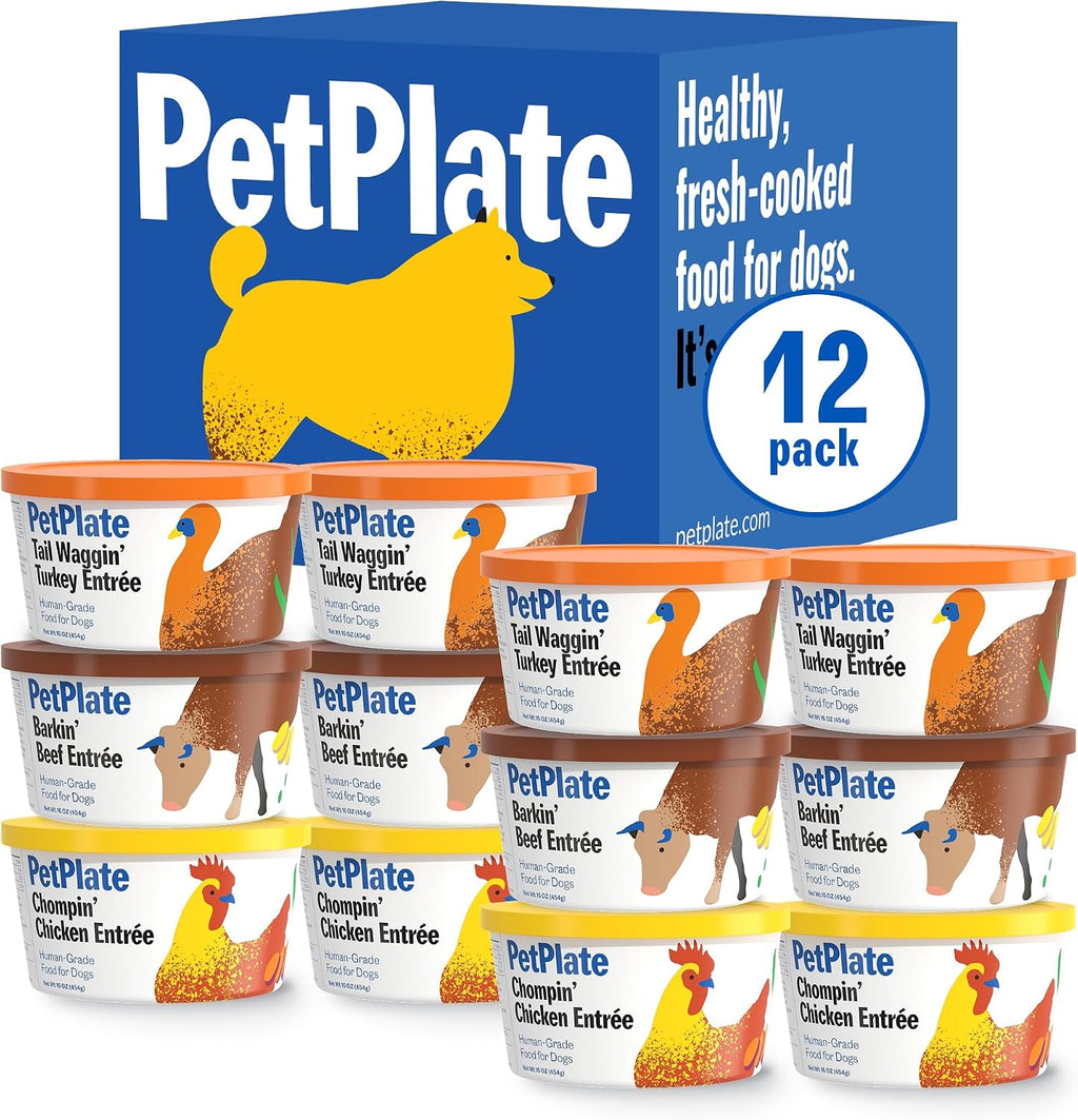PetPlate Human-Grade Fresh Dog Food, Tail Waggin' Turkey Entre - Wet Dog Food for All Breeds - High-Protein, Natural - 12-oz Cups, Case of 6 - Image 15