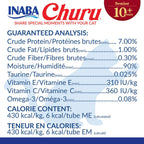 Creamy texture of Inaba Churu senior cat treat on a spoon