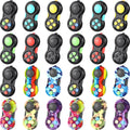 Leyndo 24 Piece Fidget Pad Sensory Toys pack in multiple colors displayed from the front view.