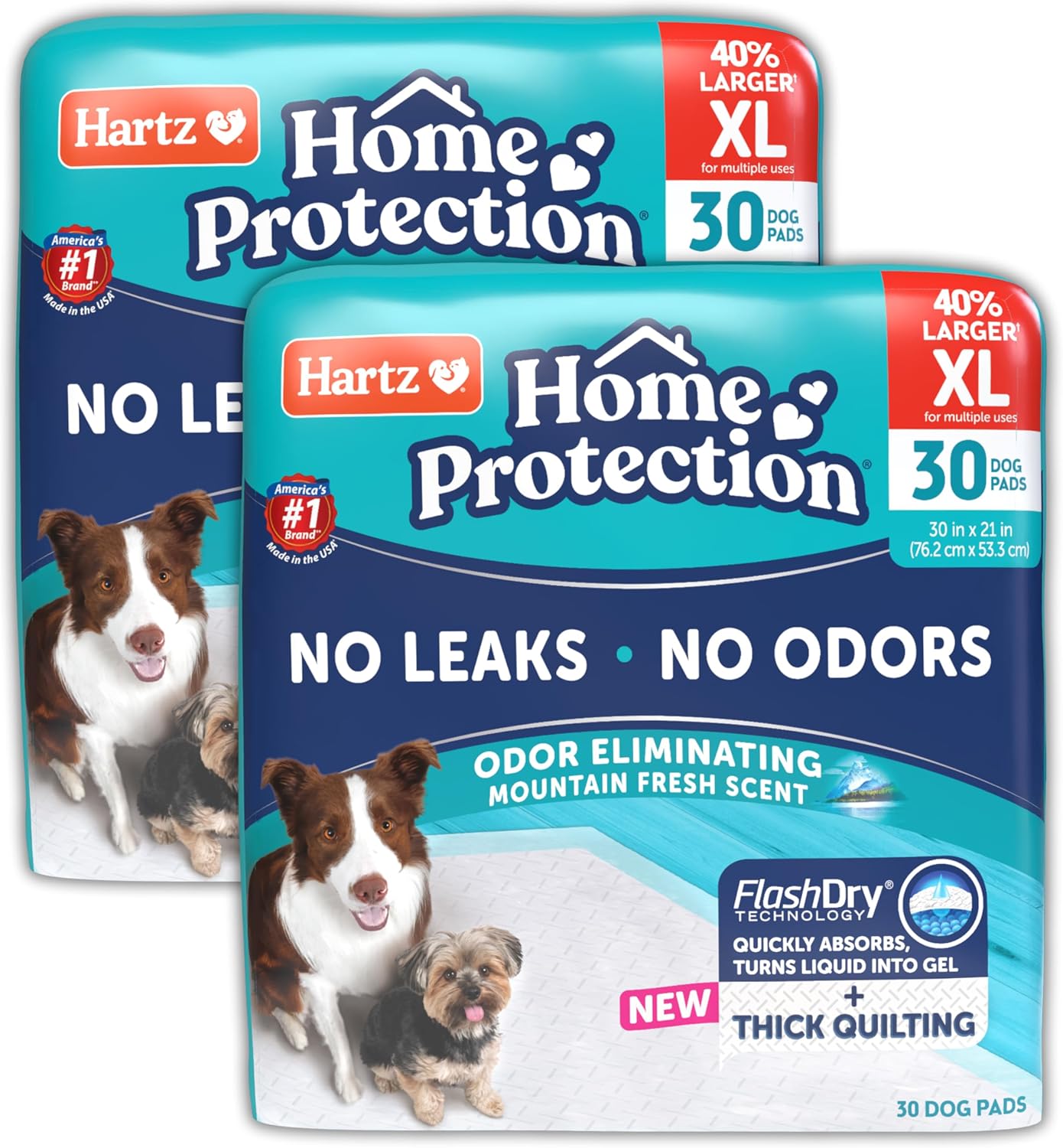 Hartz Home Protection Super Absorbent Odor Eliminating Lavender Scented No Leak Dog Pads,XL 30 count - Image 10