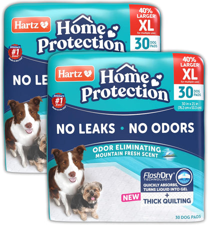 Hartz Home Protection Super Absorbent Odor Eliminating Lavender Scented No Leak Dog Pads,XL 30 count - Image 10