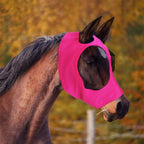 Demonstration of easy slide on design for Weewooday fly mask