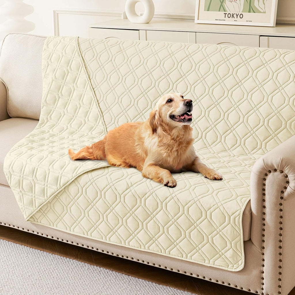 hyha Waterproof Dog Bed Blanket, Soft Pet Blankets, Waterproof Couch Cover for Dogs, Reversible Sofa Covers Washable for Furniture (30x70 Inch, Grey/Dark Grey) - Image 11