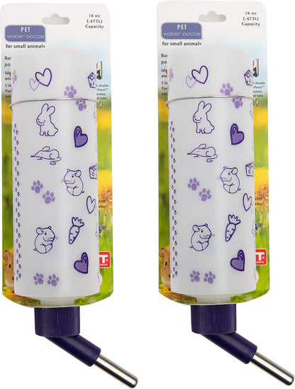 Lixit Weather Resistant Water Bottles for Rabbits, Ferrets, Guinea Pigs, Rats, Mice and Other Small Animals. (8 Ounce Pack of 2) - Image 8