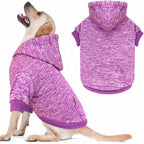 Dog Sweaters for Large Dogs Dog Hoodie Fleece Sweater Soft Clothes Sweatshirt with Pocket Hoodie for Large Dogs(Black&XXL) - Image 9