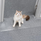 Uross Carpet Protector for Pets - Cat Carpet Protector for Doorway, Anti Scratch Under Door Cat Scratch Protector Mat, Easy to Cut Plastic Carpet Scratch Stopper Guard 3.6FT x 3PCS - Image 15
