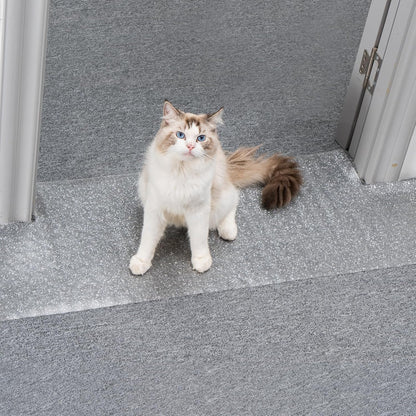 Uross Carpet Protector for Pets - Cat Carpet Protector for Doorway, Anti Scratch Under Door Cat Scratch Protector Mat, Easy to Cut Plastic Carpet Scratch Stopper Guard 3.6FT x 3PCS - Image 15