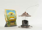Instructions on the back of Wagner's 5 pound bird food bag