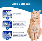 Cats Pride multi cat unscented litter packaging back view