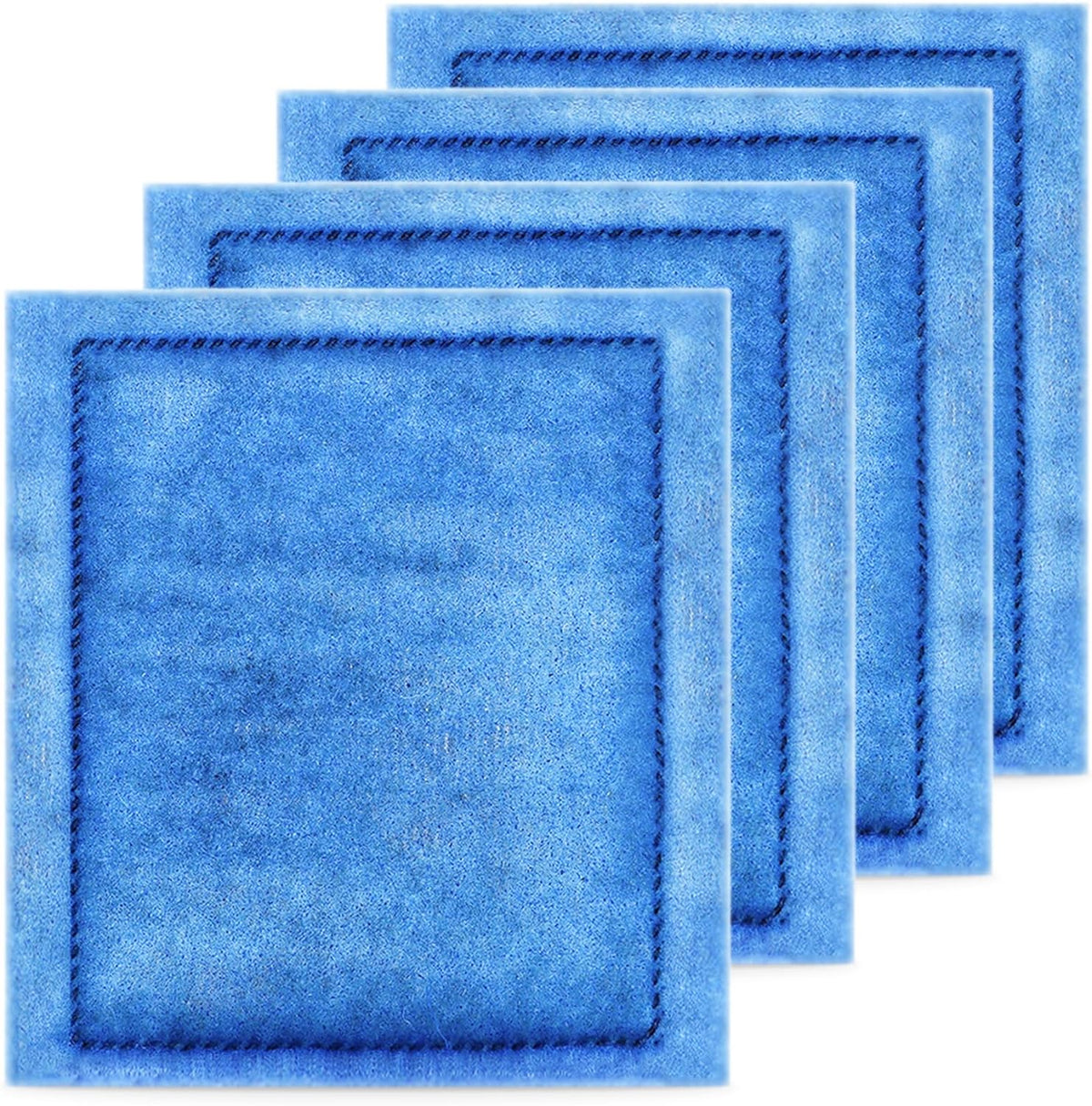 Pewyoke aquarium filter cartridge front view four pack for tank clarity