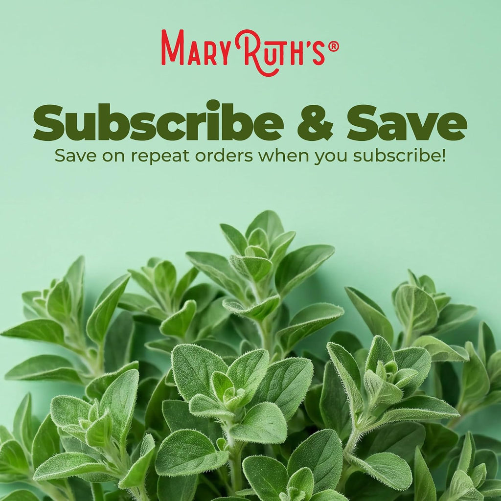 MaryRuth's USDA organic certified seal and quality marks