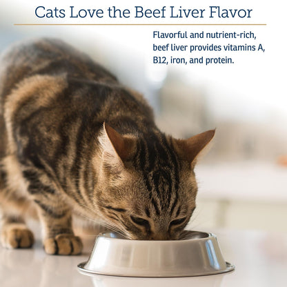Rx Vitamins feline immune support multimineral powder jar on a clean background.