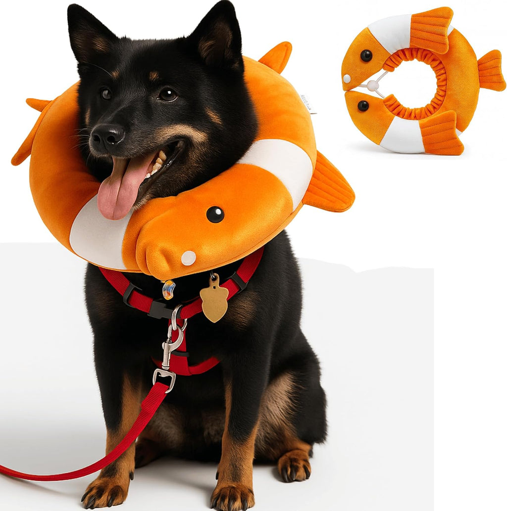 Adjustable Comfy Flower Style Elizabeth Collar for Cats Puppies Soft Recovery Cone Pet Protective Neck Collar (Yellow, Small) - Image 12