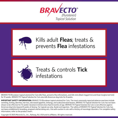 Bravecto Twist and Use applicator for feline parasite control