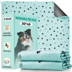 Fostanfly Washable Pee Pads for Dogs, 2 Pack Large 36"x41" Ultra-Absorbent and Leak-Proof Non-Slip Reusable Potty Training Pads for Dogs, Cats, Puppy, Potty Training of Add 8 Lanyards - Image 11