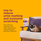 Comfort Zone multi cat pheromone diffuser plugged into wall outlet