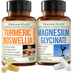 vimerson boswellia turmeric magnesium glycinate supplement bundle