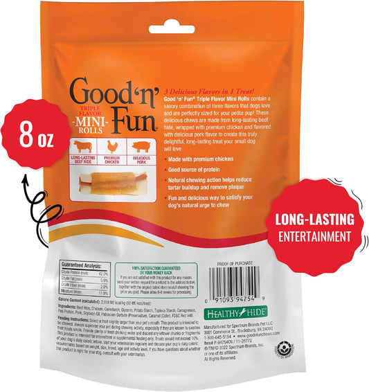 USA imported long lasting dog chews with real chicken and beef hide
