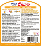 Inaba Churu chicken variety cat treats packaging layout