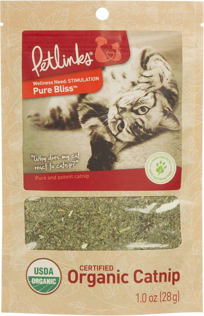 Authentic USA imported Petlinks catnip mist spray 7 ounce packaging packaging side