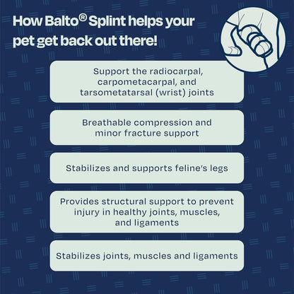 Detailed view of breathable fabric on Balto feline support