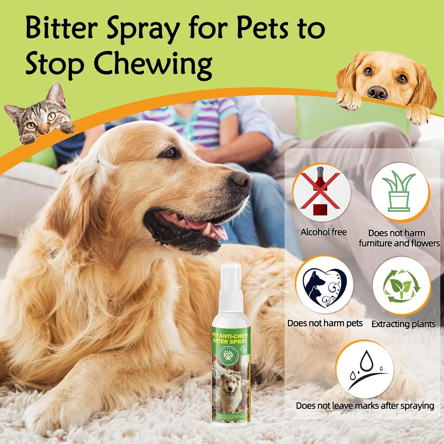 Pudxlre anti-chew spray for household item protection