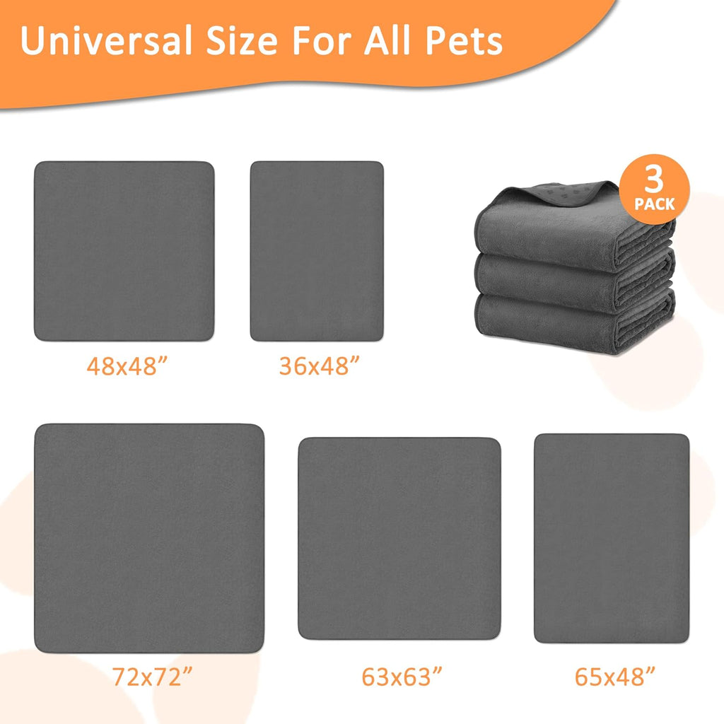 Machine washable pet training mat demonstrating leak-proof design