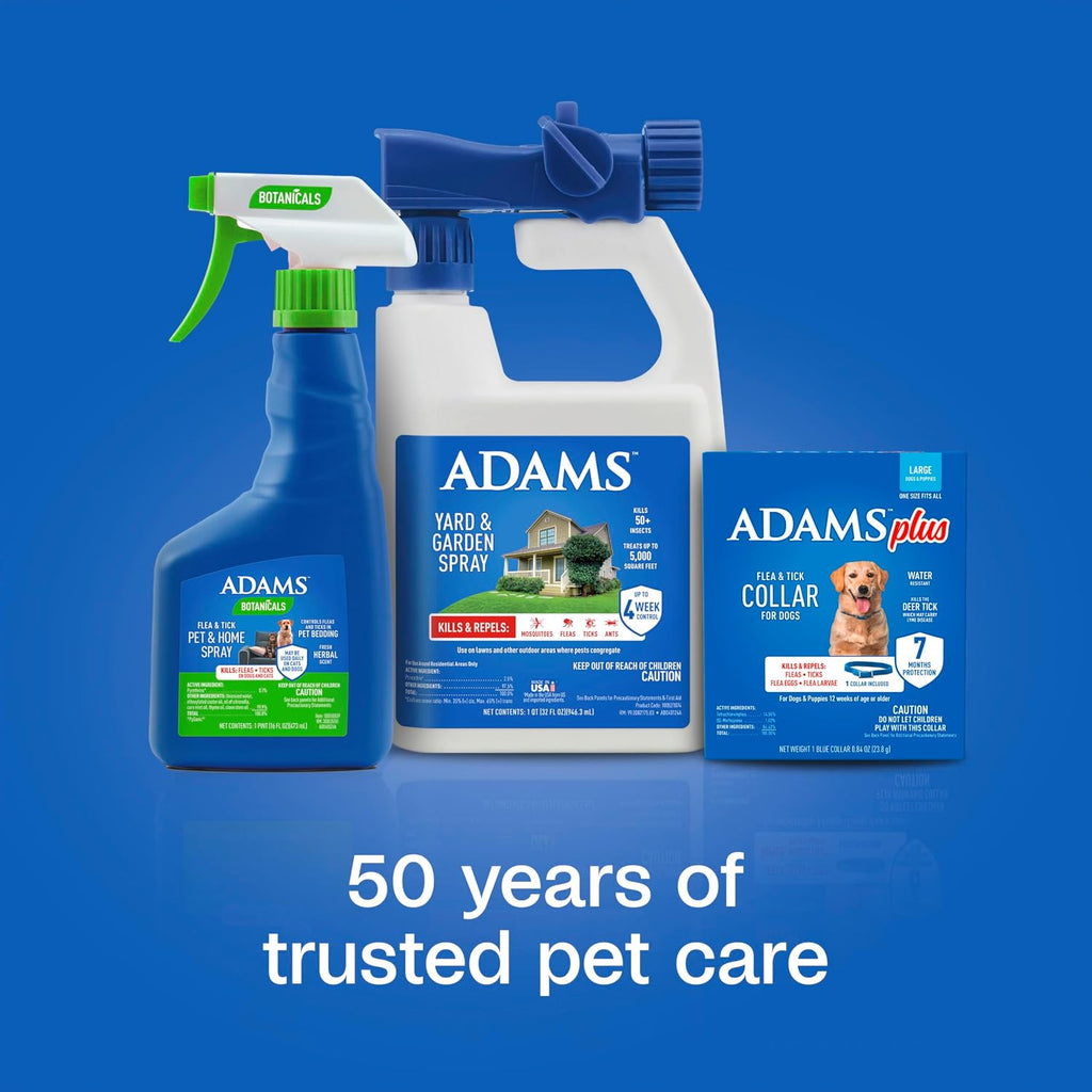 Professional grade flea and tick collar for large dogs 1 count