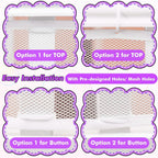 tupi Banister Guard for Baby and Pets - 300cm Extra Long Balcony Netting, Heavy Duty Stair Railing Cover, Child Safety Mesh for Kids and Toddlers, No Drill Barrier with 41 Zip Ties - Image 5