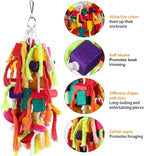 Rypet bird toy hanging steel hook attachment detail