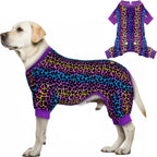 KYEESE Dog Pajamas Velvet Dog Pajamas Medium Sized Dogs Soft Dogs Clothes Pjs with Yellow Ducks Pattern Stretchy Pet Jammies Coat Comfy Pet Onesie Costume, 2X-Large - Image 11