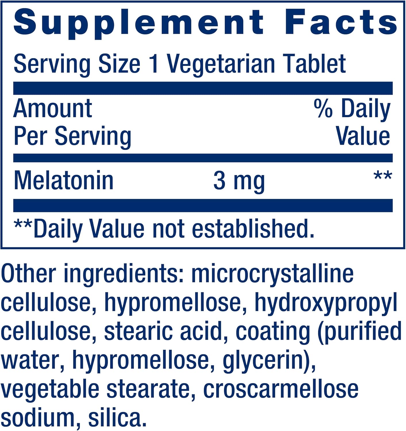 Authentic USA imported Life Extension extended release melatonin supplement for healthy circadian rhythms