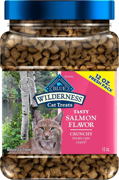 Blue Buffalo Wilderness Tasty Chicken Crunchy Cat Treats, Grain-Free Cat Treats, Real Chicken, Natural Ingredients, Enhanced with Vitamins, Minerals & Other Nutrients, Great for Training, Tub 12 oz. - Image 12