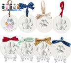 MYPAWLETS Dog or Cat Pawprints Keepsake Kit,Make 3 Clay Paw Print Ornaments,Soft & Non-Toxic Clay,Pet Paw Prints Impression Kit,Dogs Christmas Tree Ornament,Gift for Pet Lovers - Image 9