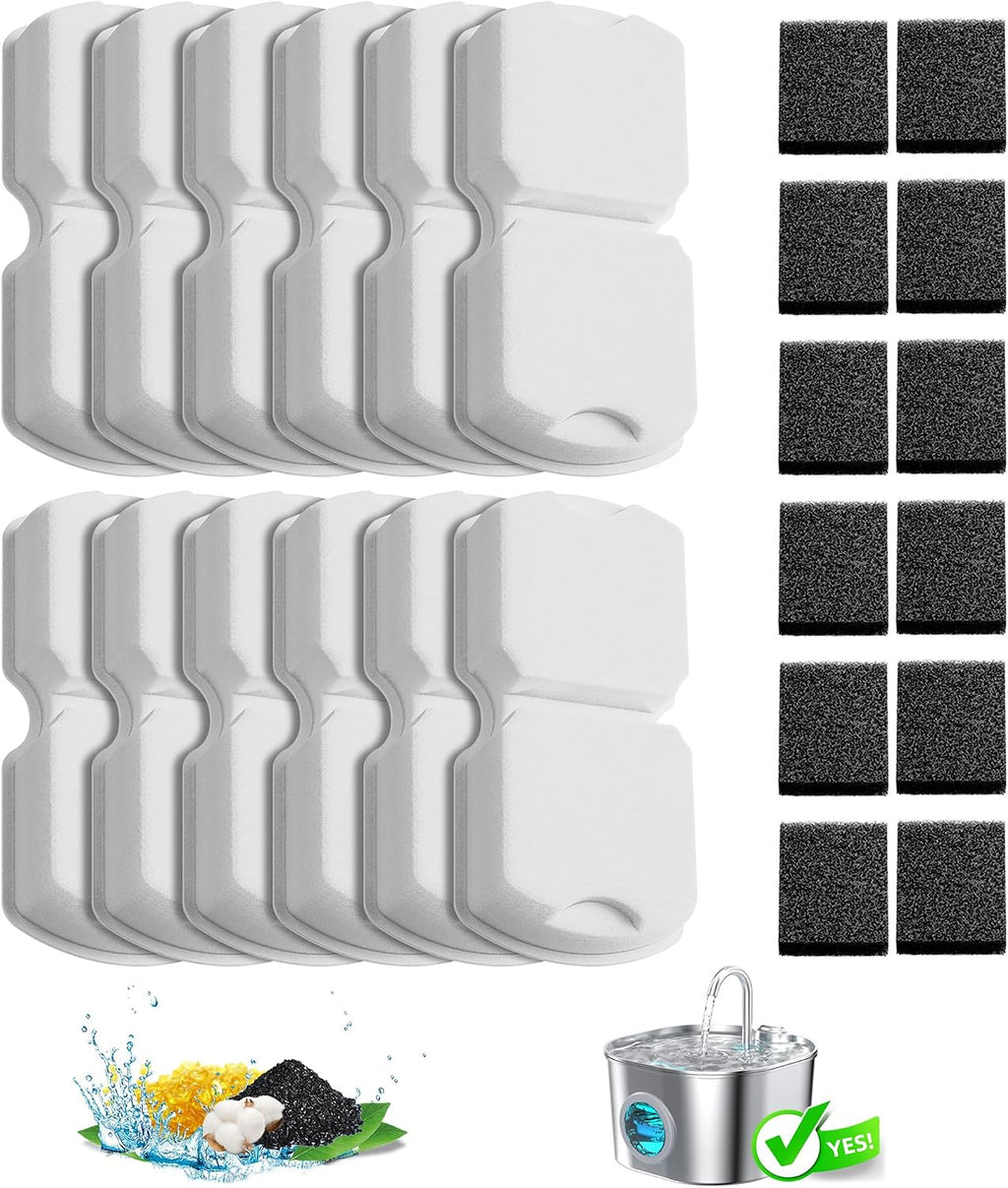 Packaging of Hooise cat water fountain filters