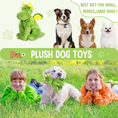 Letsmeet boredom reducing washable stuffed animal dog toy