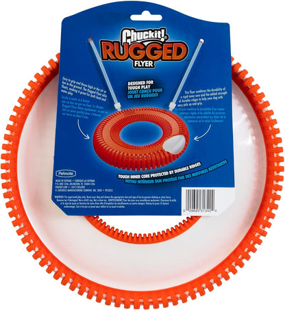 Close up of Chuckit! Rugged Flyer texture