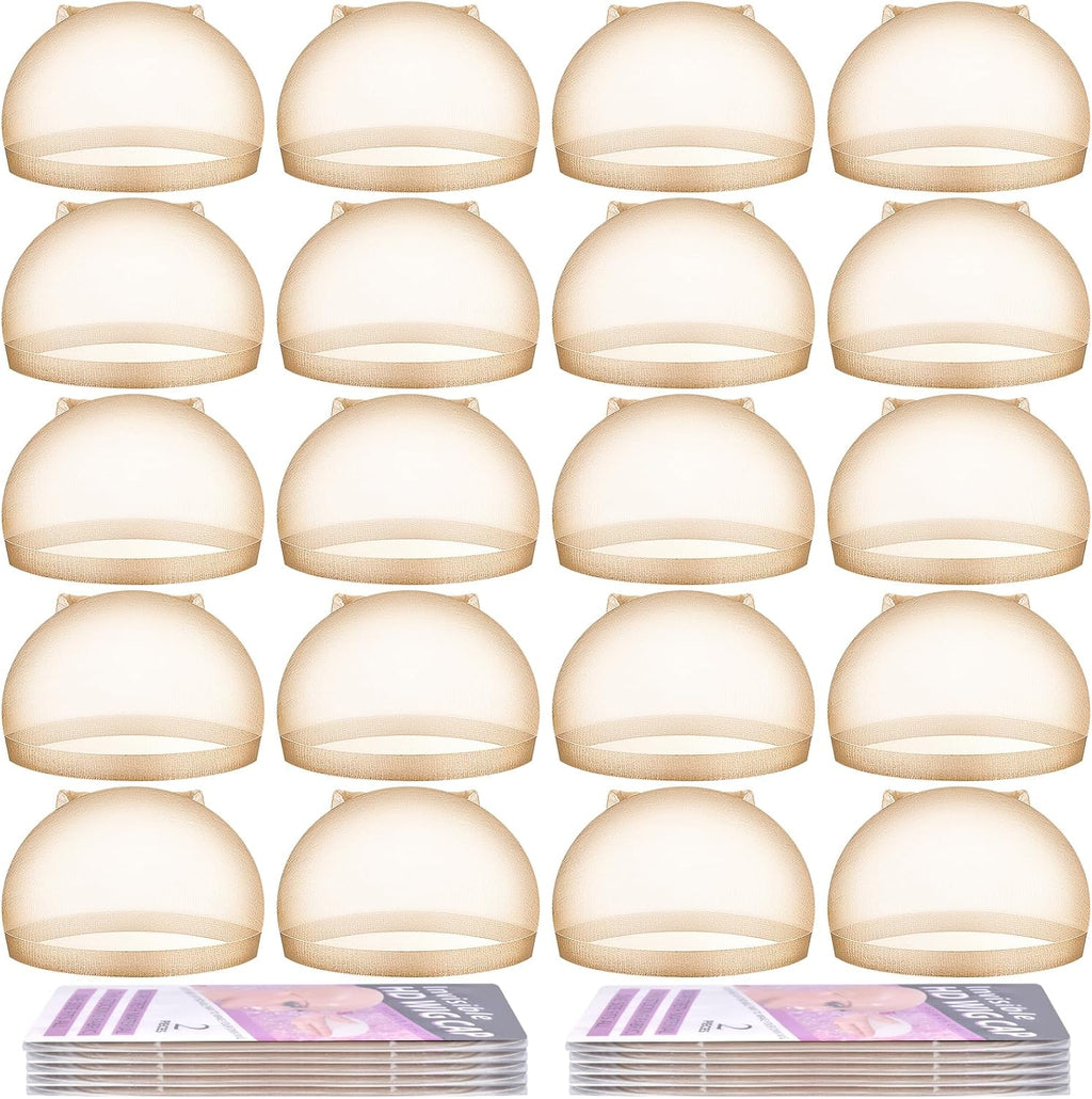 Morgles HD wig cap set 20 pieces nude color