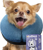 Loflaze Inflatable Dog Cone Collar - Dog Neck Donut Cone Collar Alternative After Surgery - Soft Cone for Large Medium Small Dogs Cats - Alternative Recovery E Collar (Blue, M) - Image 9