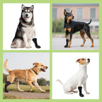 Two piece pack of Snugrance dog paw recovery boots