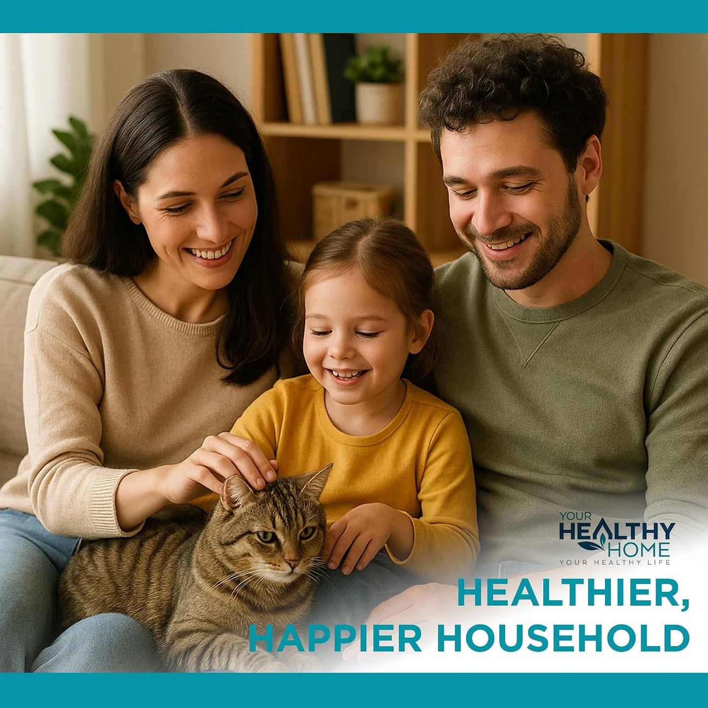 Cruelty free cat dander remover bottle highlighting plant based ingredients