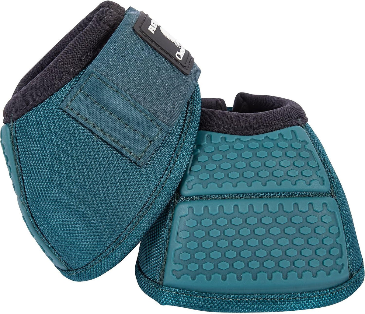 Imported USA premium horse protective footwear featuring soft jersey lining to prevent chafing.